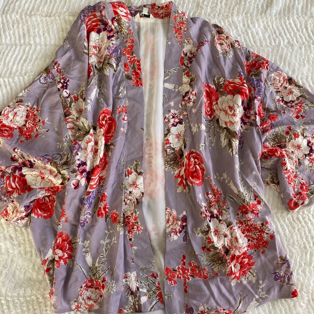 Floral kimono
